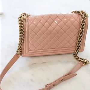 CHANEL Bags - baby pink CHANEL boy bag 💝 CHANEL Bags - baby pink CHANEL boy bag 💝
